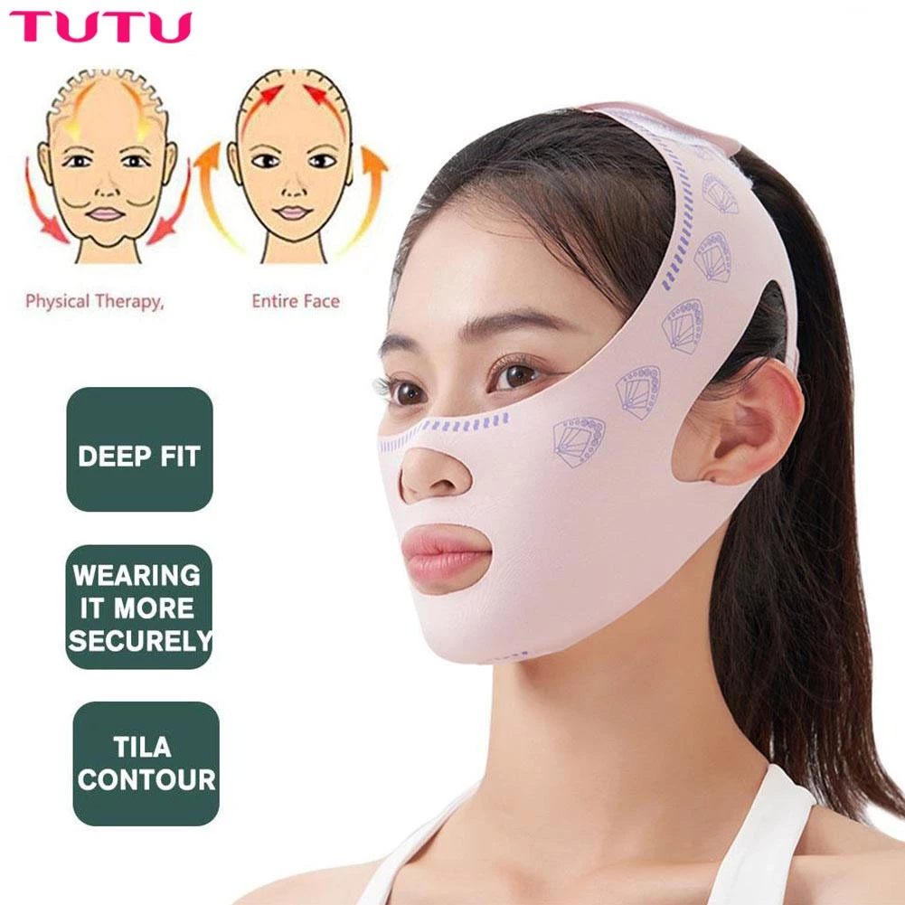 Băng giảm béo mặt hình chữ V– Công cụ nâng cơ mặt, săn chắc & chống chảy xệ, cải thiện cằm đôi