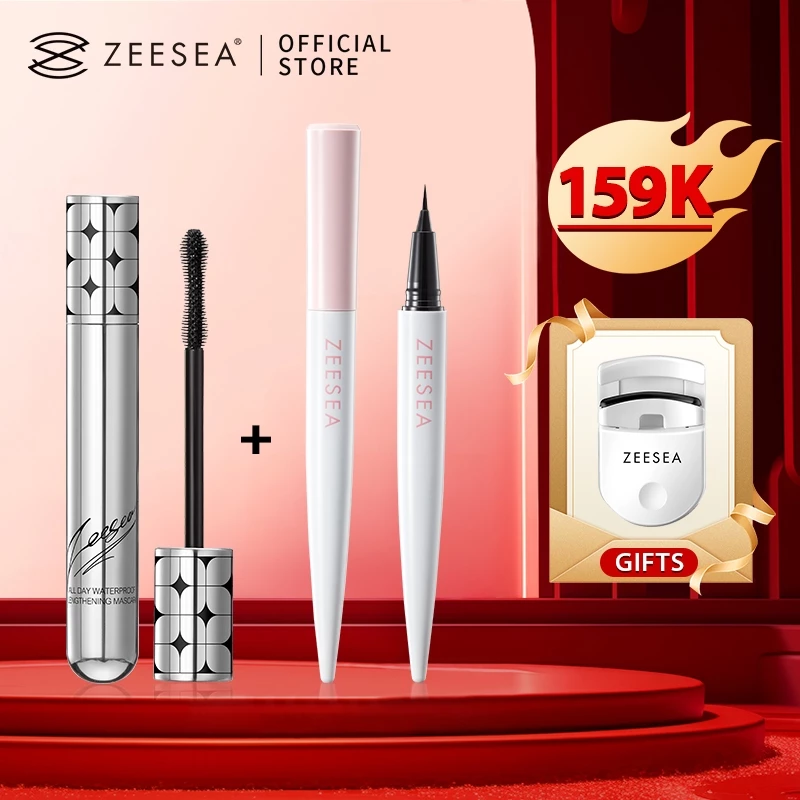 [Liên kết phát trực tiếp] COMBO 6g mascara + bút kẻ mắt 0,4g / 1 cái + [Quà tặng miễn phí] 1 chiếc máy uốn mi