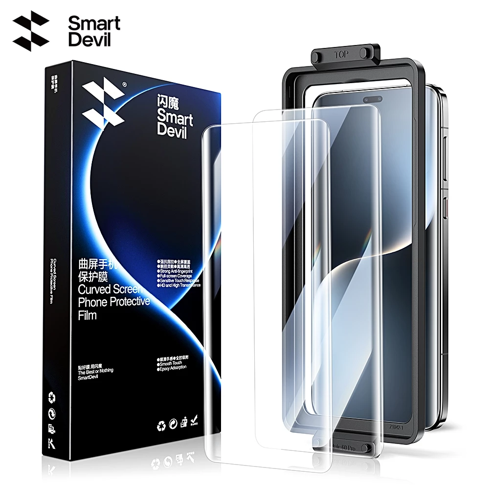 Phim Hydrogel SmartDevil Cho Honor Magic 7 / 7Pro Phim Bảo Vệ HD Toàn Màn Hình Cong
