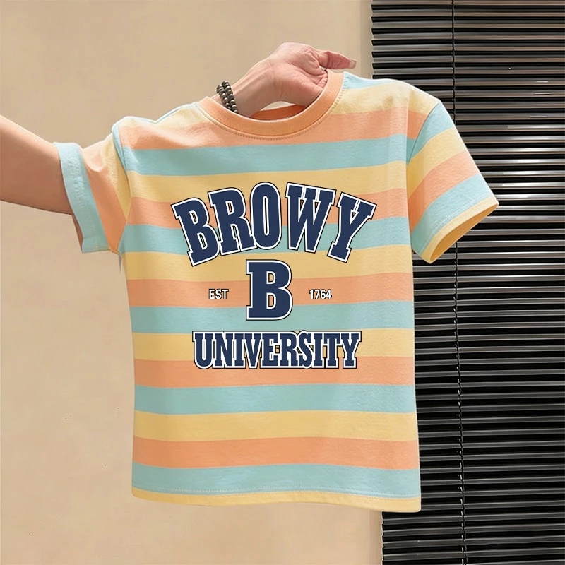 【Hàng có sẵn】Áo thun NASA chữ cái in hình, vải Cotton thoáng mát, kiểu dáng rộng unisex