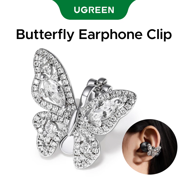 Bông tai bướm UGREEN Thích hợp cho tai nghe Bluetooth kẹp