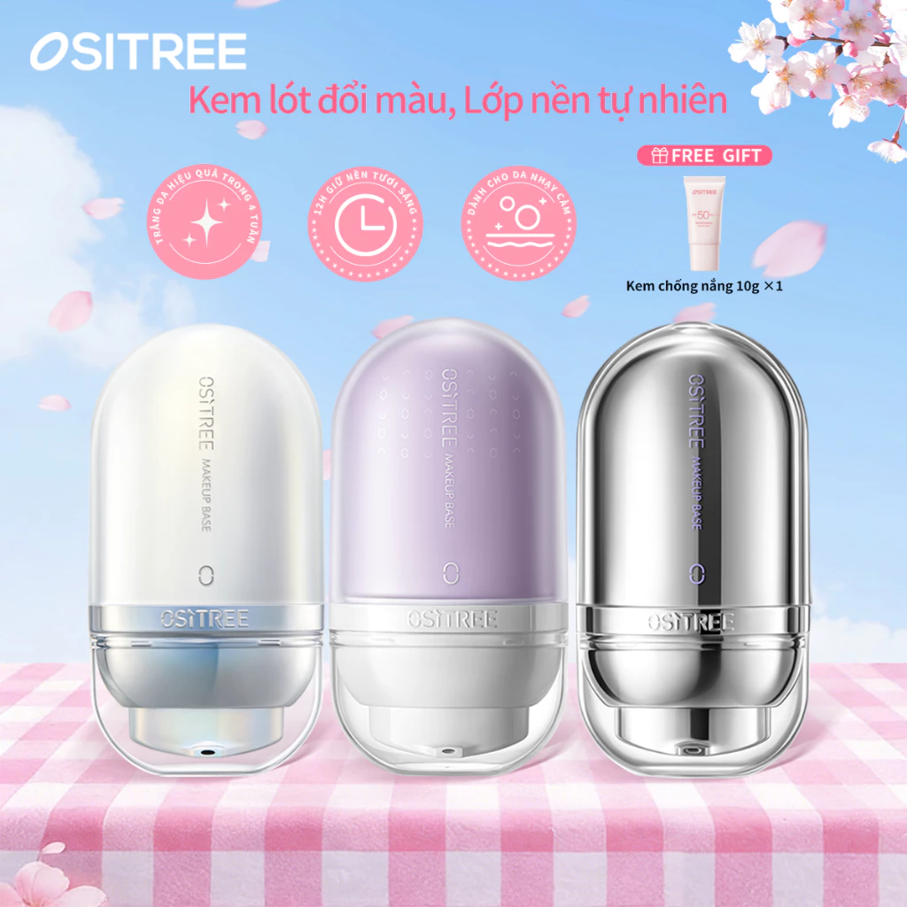 [Livestream] Ositree Thay đổi màu sắc Cách ly nhẹ nhàng Ngay cả tông màu da Cải thiện độ xỉn màu 25g