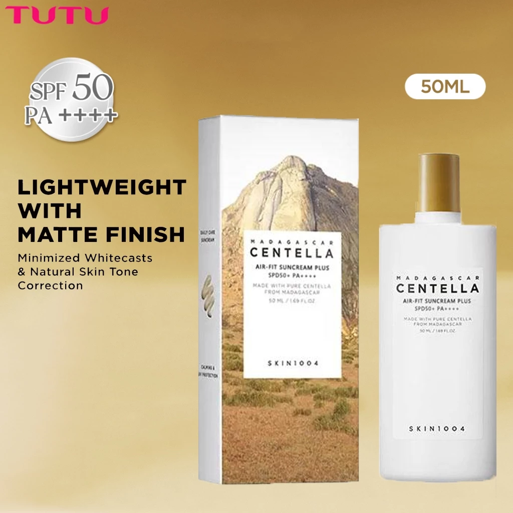 Kem Chống Nắng Cho Da Nhạy Cảm Skin1004 Madagascar Centella Air-Fit Suncream Plus Spf50+ Pa++++ 50ML