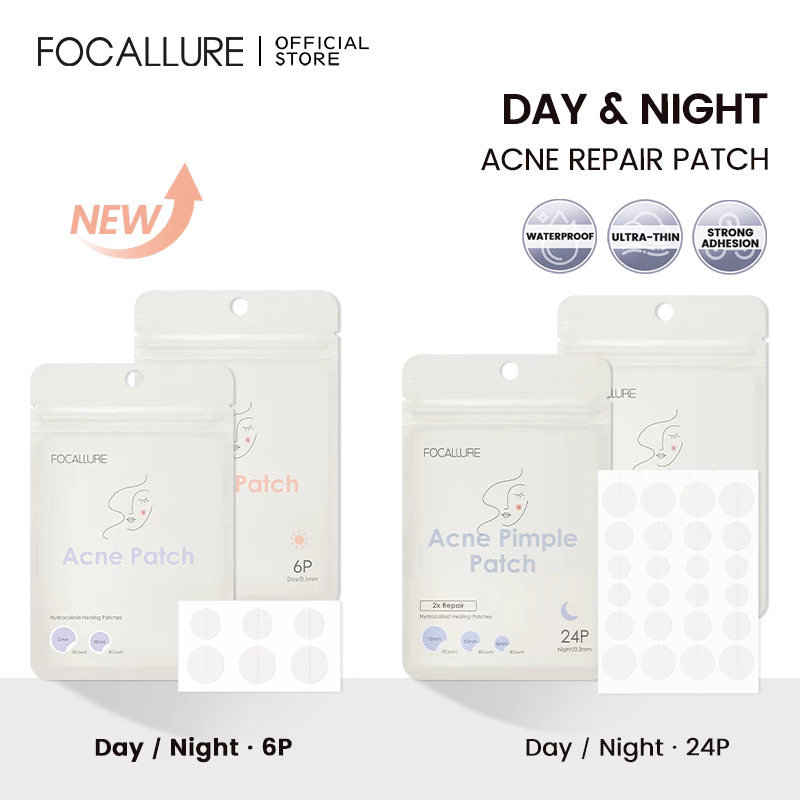 Miếng Dán Focallure Hỗ Trợ Cải Thiện Mụn Kiểm Soát Dầu Không Thấm Nước