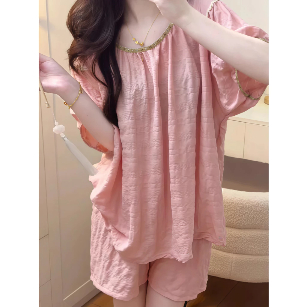 【HÀNG MỚI 2026】Bộ đồ ngủ nữ phong cách Á Đông - Cotton mây tay dài, thiết kế tinh tế - Sang trọng, ngọt ngào - Mặc nhà ấm áp mùa thu xuân