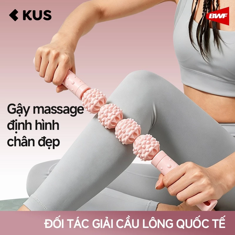 Con Lăn Massage Cơ Đa Năng | Dụng Cụ Tập Yoga, Pilates, Thư Giãn Cơ Bắp Sau Gym | Hỗ Trợ Giảm Đau Mỏi Toàn Thân