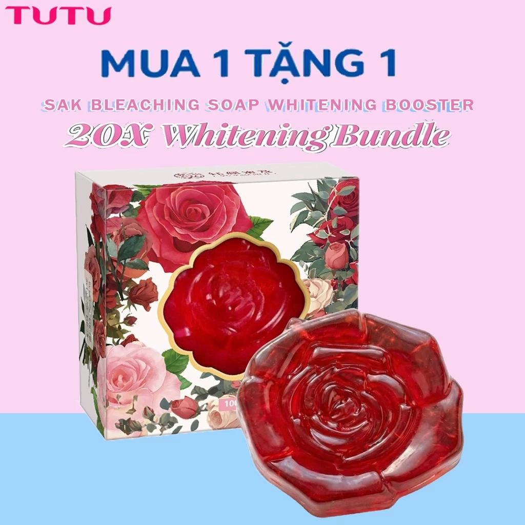 Xà Phòng Hoa Hồng Xà Phòng Tinh Dầu Handmade Xà Phòng Nữ Hương Làm sáng da Hương thơm lâu trôi Làm sạch nhẹ nhàng cho mặt và cơ thể