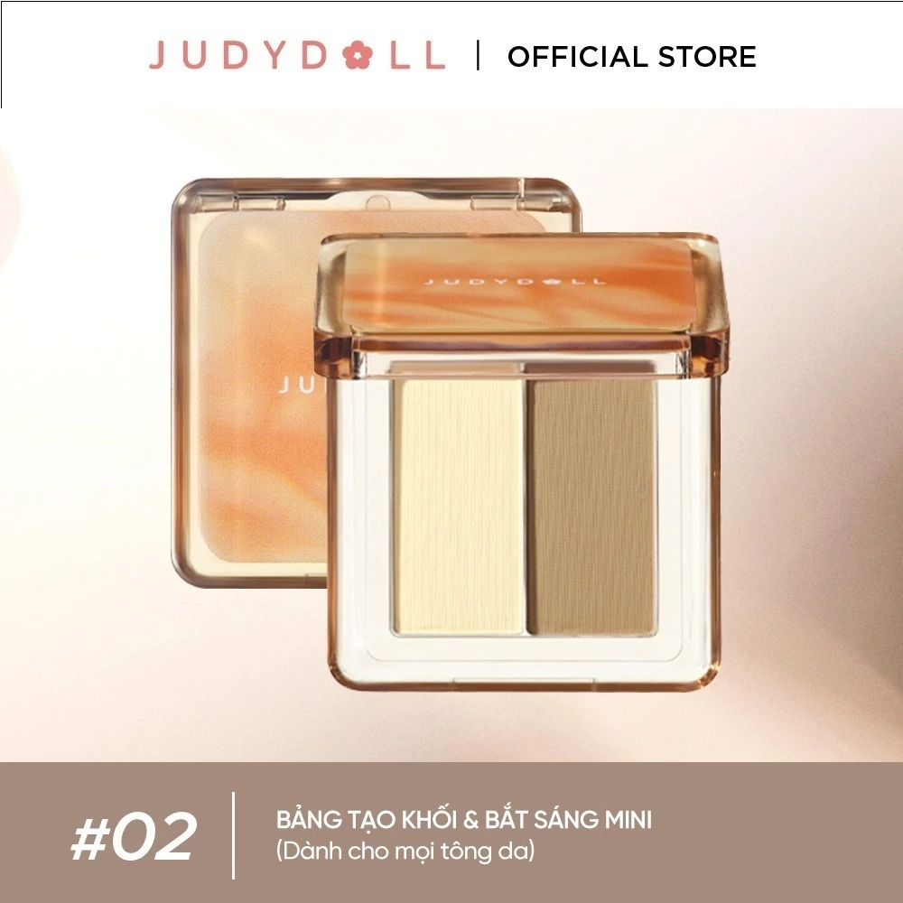 [QUÀ TẶNG KHÔNG BÁN] JUDYDOLL Mini Highlight & Contour 2g