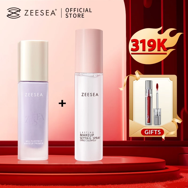 [Live Stream Link] COMBO Primer 30g + Setting Spray 50ml / 1 cái + [Quà tặng miễn phí] Son bóng 1 cái