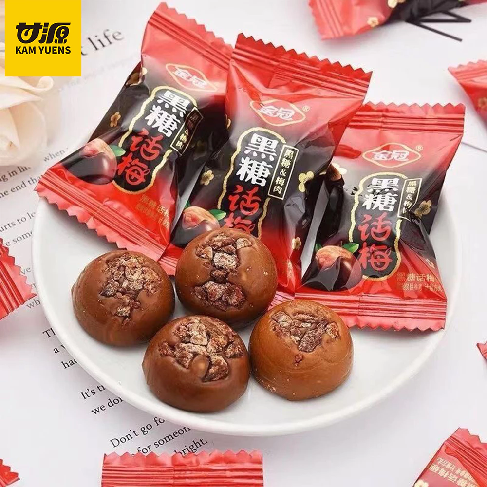 1000g Đường Nâu Mận Độc Lập Gói Nhỏ Đồ Ăn Nhẹ Hàng Ngày Giảm Glutton Đồ Ăn Nhẹ Số Lượng Lớn Gói Nhỏ Nost
