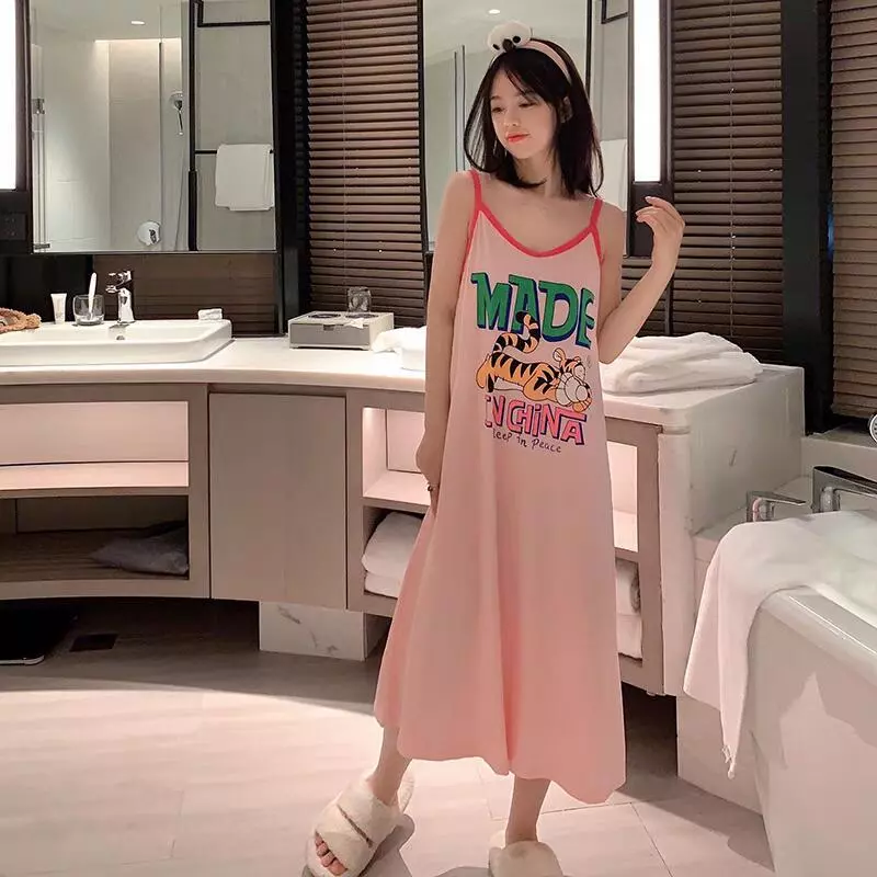 【Mỏng nhẹ mùa hè】Váy ngủ dây thời trang – Phong cách cá tính, gợi cảm pha lẫn ngọt ngào – Đồ ngủ nữ, đồ mặc nhà siêu xinh – Chất mát mặc cực êm