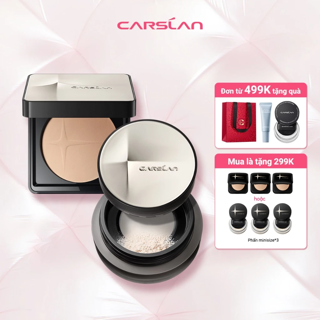Phấn phủ  Light Magnet Carslan Kiểm soát dầu lâu trôi 24H Không có Flashback 10g