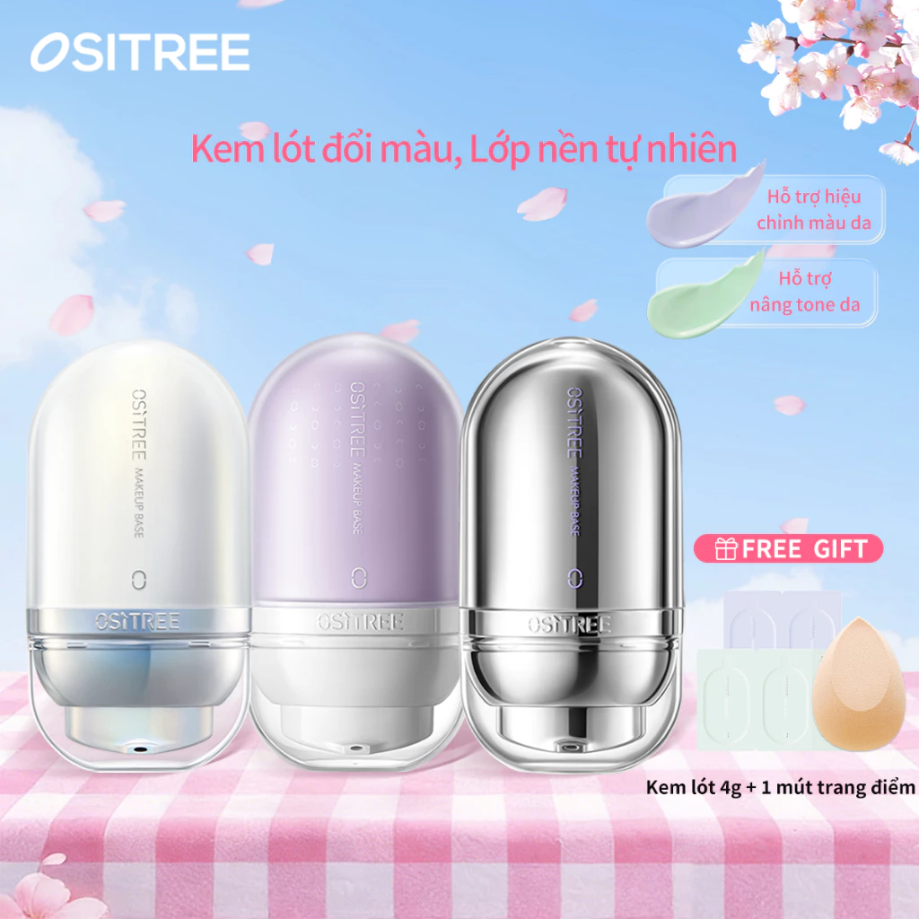 [LIVE x Ositree] Ositree Kem nền trang điểm Kem nền săn chắc BB Cream Even Skin Tone Slight Concealer Brighten Skin Tone Natural Brightening 25g Base