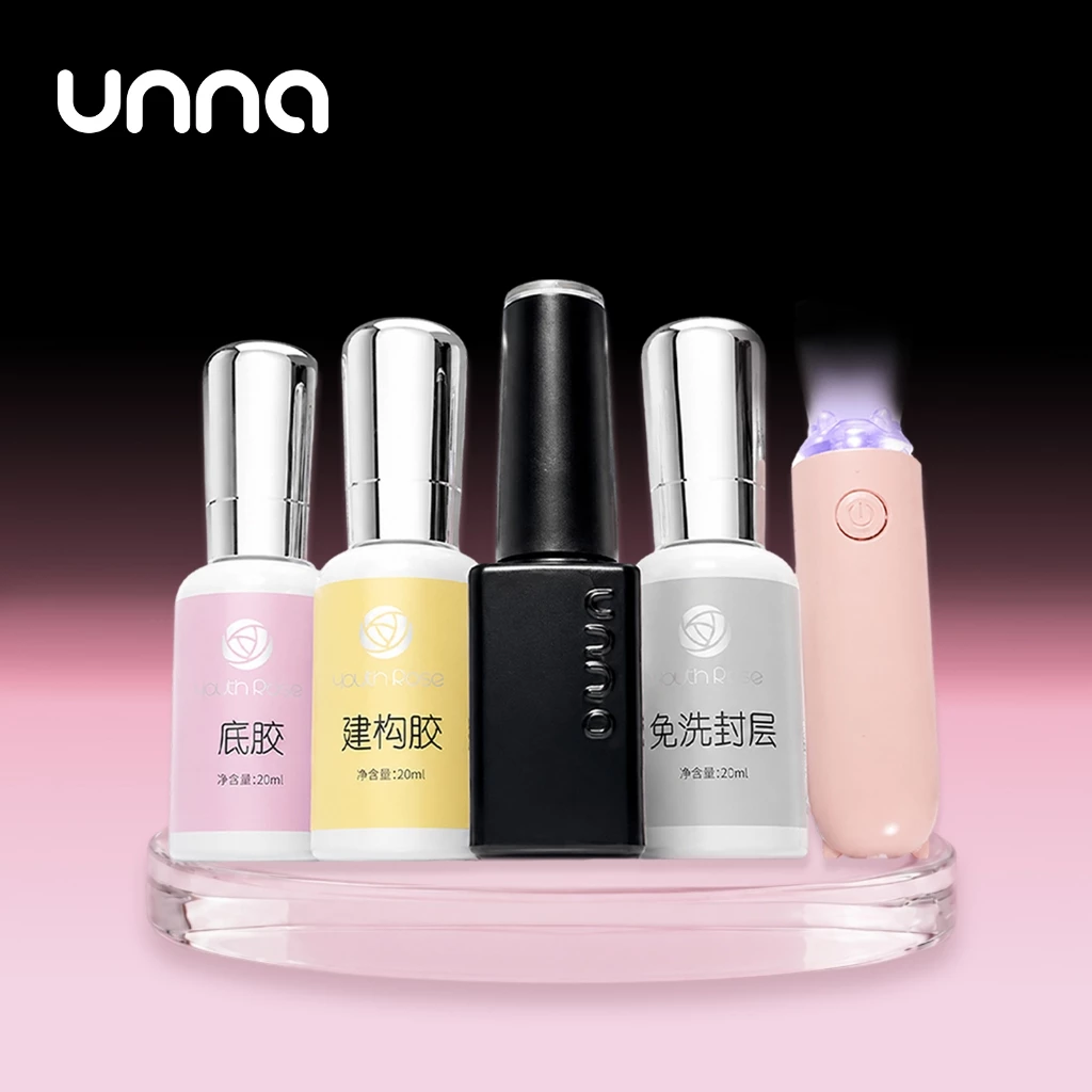 UNNA Keo Gel Màu Hema&Tpo FREE Sơn Móng Tay Cao Cấp Bền Màu Bóng Đẹp Nail Art Salon Chuyên Nghiệp
