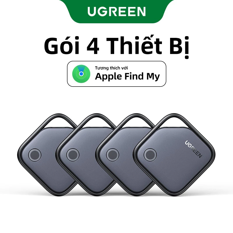 Ugreen Thẻ Thông Minh Định Vị Thông Minh Chống Mất Bluetooth5.0 Finder Airtag Theo Dõi Finder Định Vị Cho iPhone 18 17 16 Pro Max/ iPad / Mac
