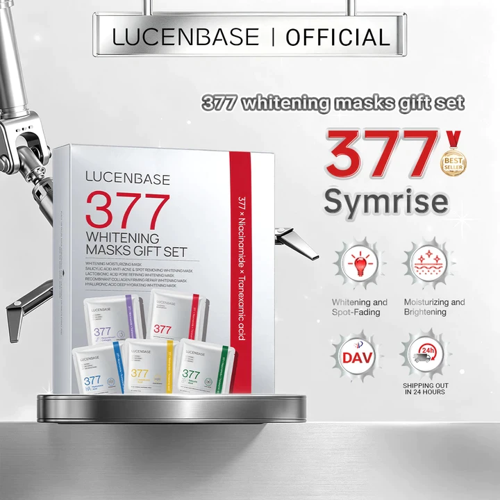 Combo QUÀ TẶNG TRẮNG LUCENBASE 377 Combo Combo 10 Tờ Hỗn Hợp (5 Loại x 2 Chiếc)