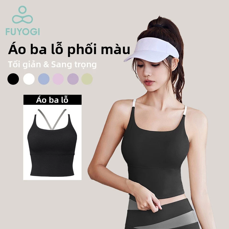 Áo Ngực Thể Thao FUYOGI - Độ Đàn Hồi Cao, Miếng Đệm Ngực Hai Màu, Phù Hợp Tập Luyện