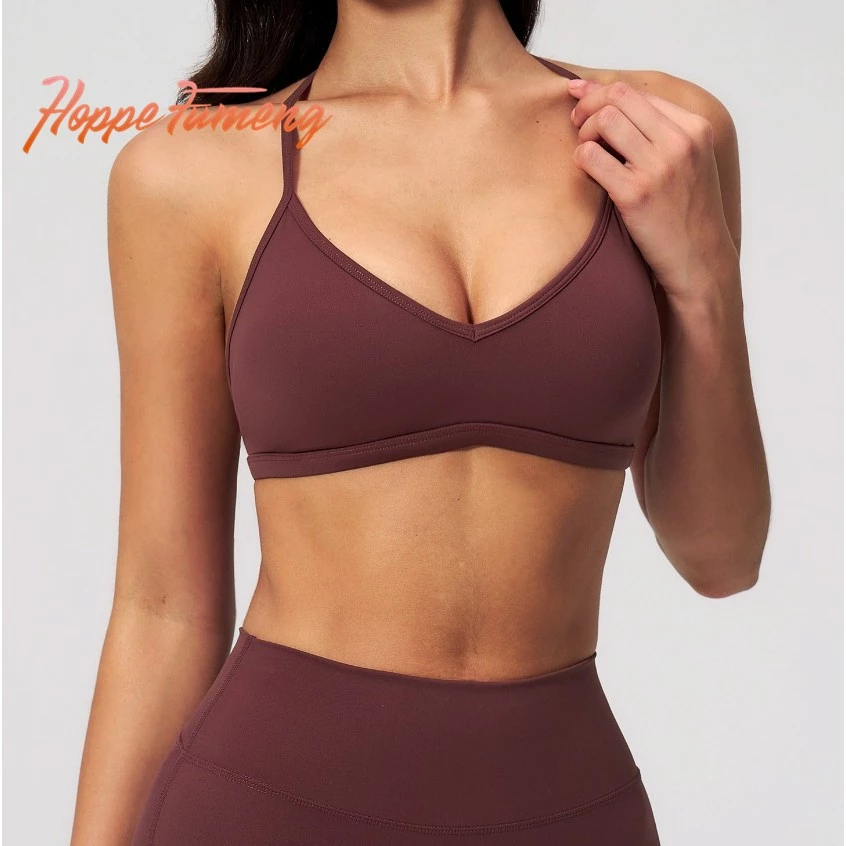 [Hoppe Fumeng] Áo ngực thể thao có đệm gợi cảm phổ biến dành cho nữ mới về