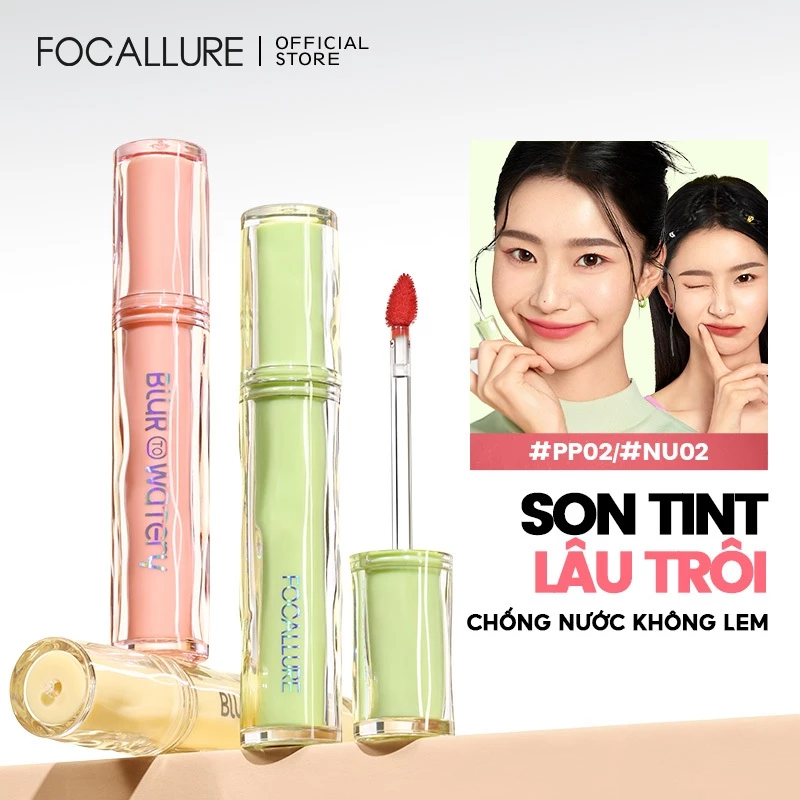 Focallure Son tint Dưỡng Ẩm Lâu Trôi Trọng Lượng Nhẹ 2g