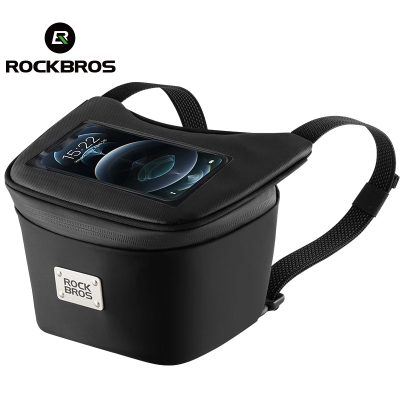 【Giao hàng 3 ngày】Túi Treo Đầu Xe Máy ROCKBROS Chống Nước Màn Hình Cảm Ứng Đựng Điện Thoại 2L Gắn Nhanh Đeo Eo Xe Tay Ga