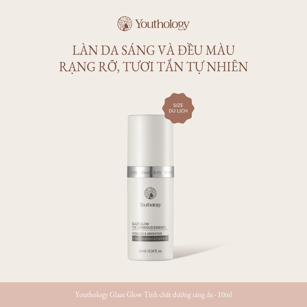 Youthology Tinh Chất Dưỡng Sáng Da Mini 10ml Giúp Giảm Xỉn Màu, Đều Màu Da, Da Rạng Rỡ Tự Nhiên
