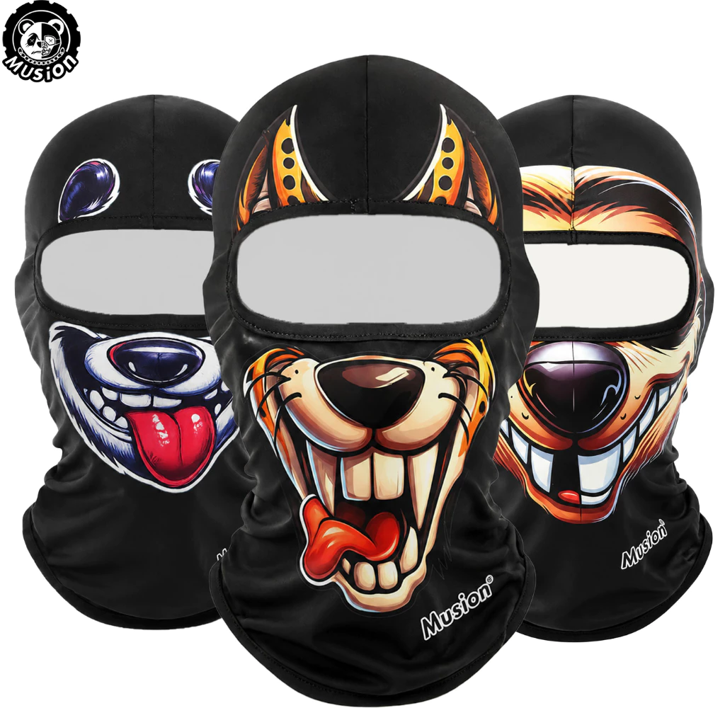 Musion Balaclava Liner Cap In Đồ Họa Co Giãn Thoáng Khí Chống Bụi Bên Trong Lót Hood Cho Thể Thao Ngoài Trời