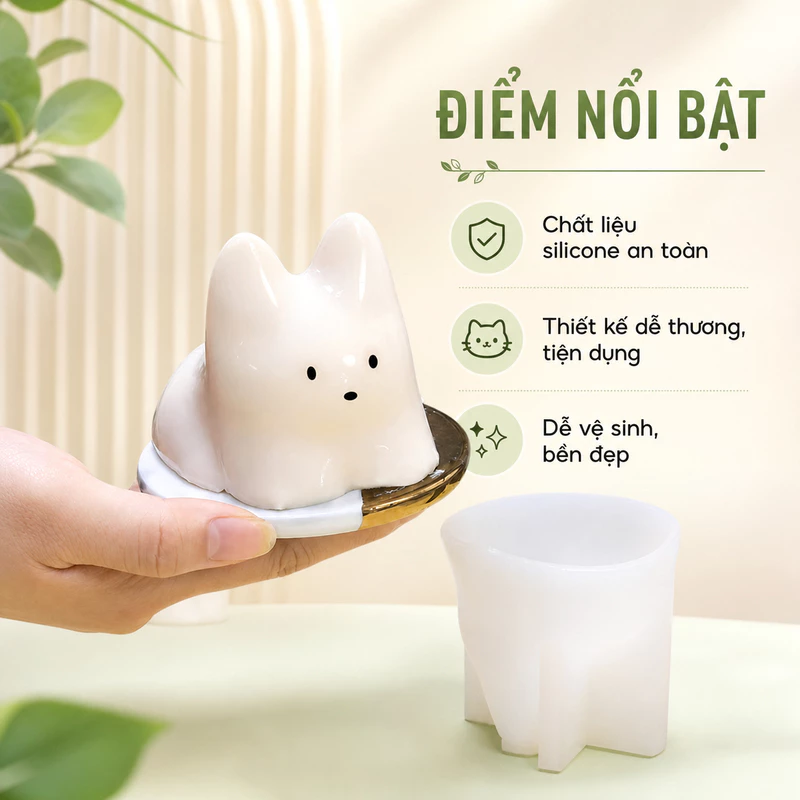 GUOUQNA Pudding Khuôn Silicon DIY Trừu Tượng Để Làm Thơm Đậu Nành Sáp Handmade Xà Phòng Đất Sét Thạch Cao Nhựa Epoxy Lễ Hội Quà Tặng GUOUqna