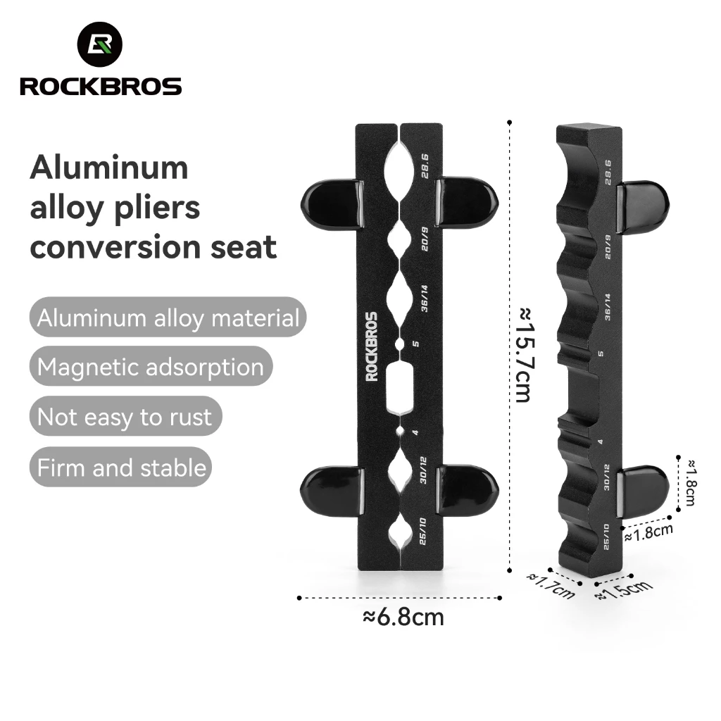 ROCKBROS Ghế Xe Đạp Vise Adapter Hợp Kim Nhôm Từ MTB Xe Đạp Đường Bộ Công Cụ Sửa Chữa Đế Sửa Chữa Hub Crankset Snap-on Kẹp