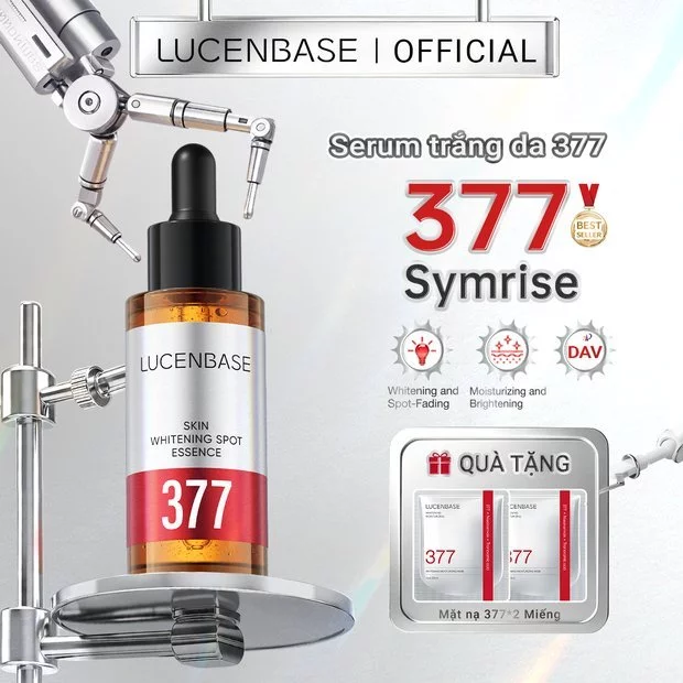 [KOL Exclusive] LUCENBASE 377 Radiance Serum 30ml | Làm trắng sâu & điều chỉnh điểm mục tiêu