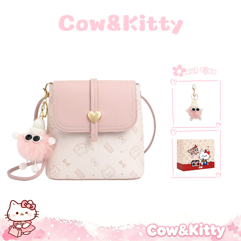 Cow&Kitty/BORRY ROSA Túi đeo chéo với màu sắc đa năng Một chiếc túi đeo vai…