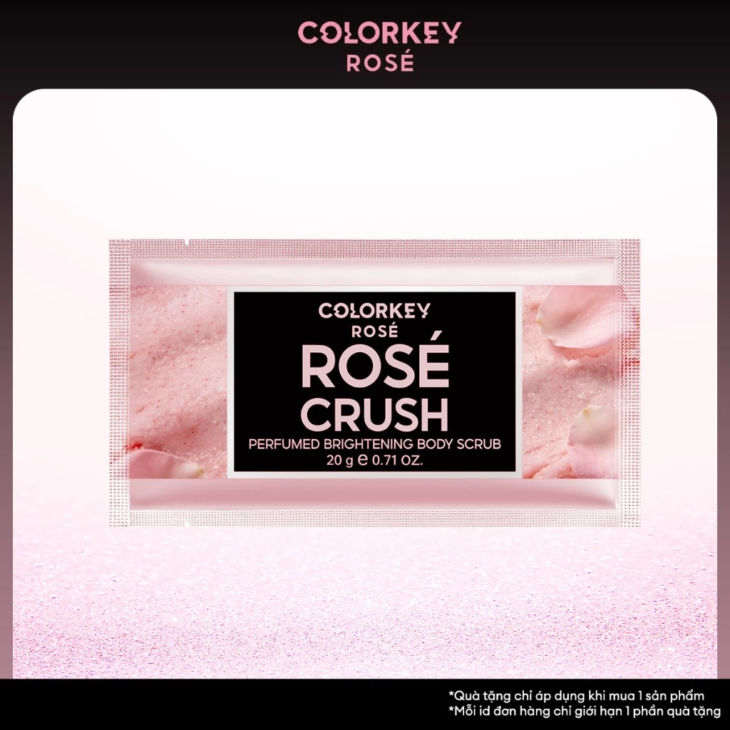 [QUÀ TẶNG] Tẩy tế bào chết toàn thân Colorkey Rosé 20g