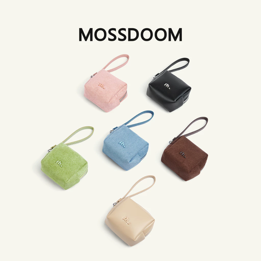 MOSSDOOM Celya Wallet Ví nhỏ, ví đựng thẻ, ví đựng tiền xu có dây đeo