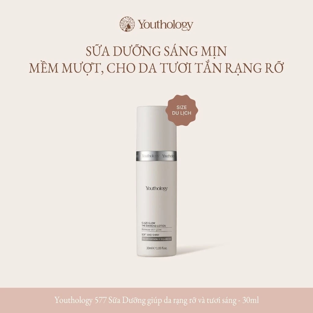 Nước hoa làm trắng chuyên sâu Youthology Cellglow 30ml - Làm sáng da, dưỡng ẩm & chăm sóc vết thâm