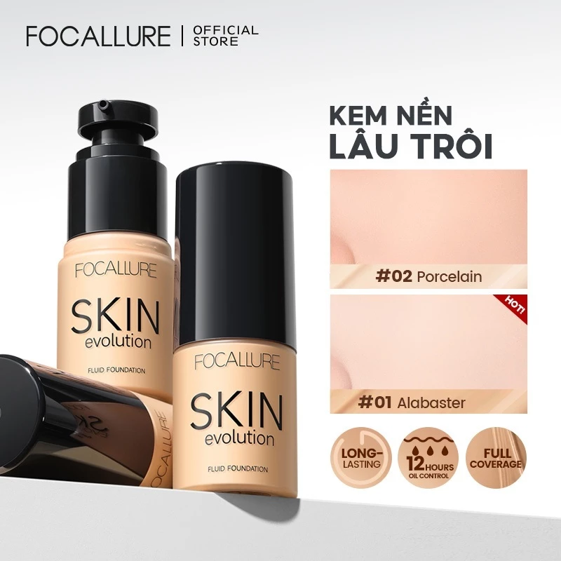 Kem nền BB FOCALLURE 31g che khuyết điểm cho mặt