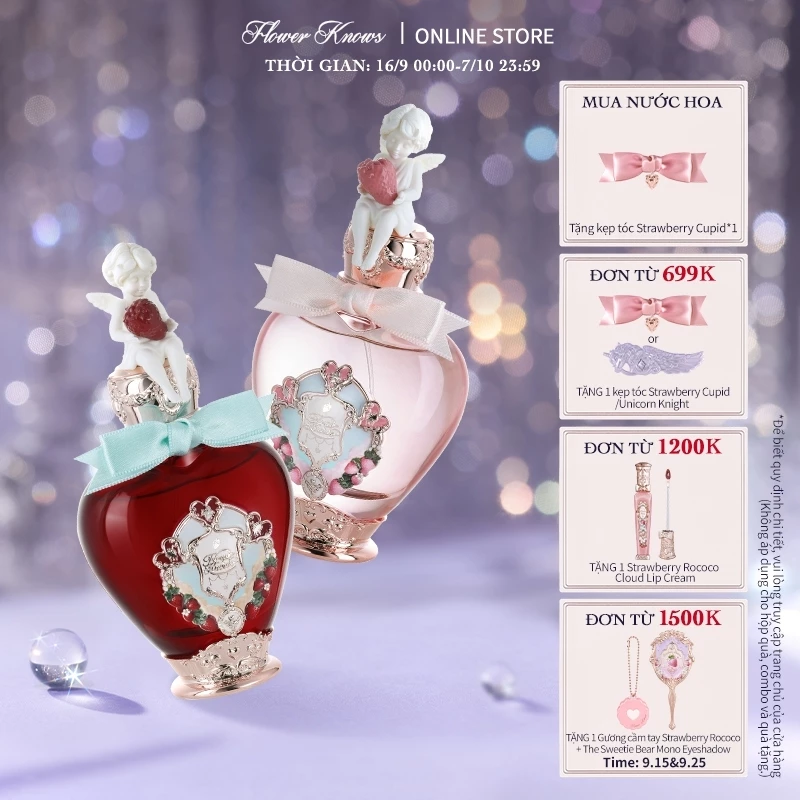 Nước hoa Flower Knows Strawberry Cupid Collection 50ml