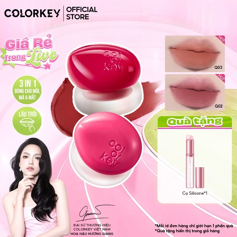 Son Bùn Đa Năng Colorkey Đa Năng & Màu Sắc Nổi Bật 4.5g