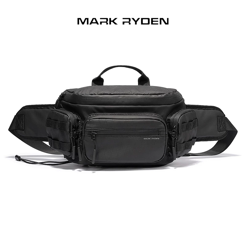 MARK RYDEN Túi đeo ngực chức năng lớn Phong cách công nghệ Túi thắt lưng ngoài trời - Aegis