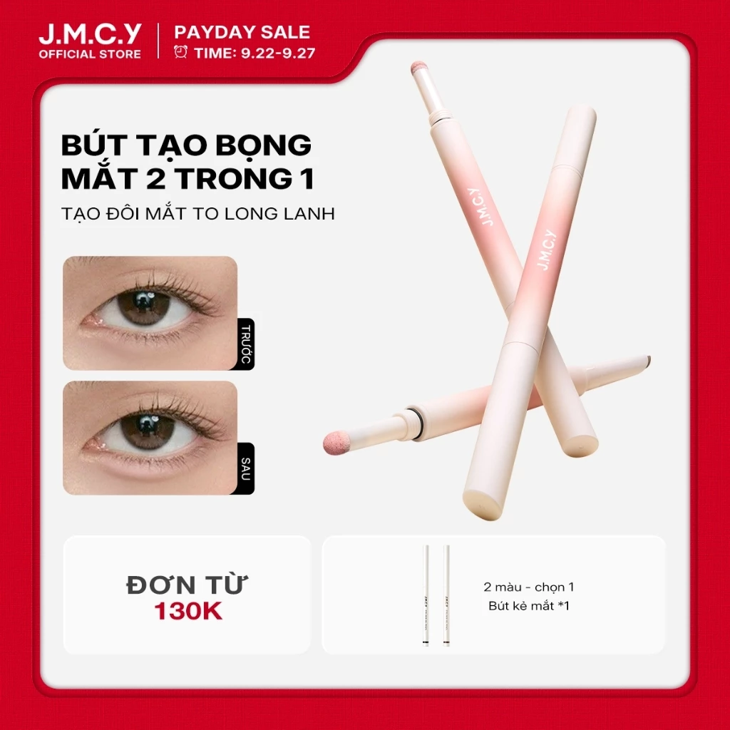 【COD】JMCY 2 trong 1 Bút Highlighter Aegyo-Sal | Làm sáng mắt + Dính đường viền | Nhìn mắt phồng tự nhiên