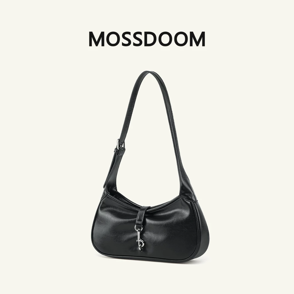 MOSSDOOM Zovie Bag Túi đeo chéo cổ điển thời trang nữ, kiểu Hàn Quốc
