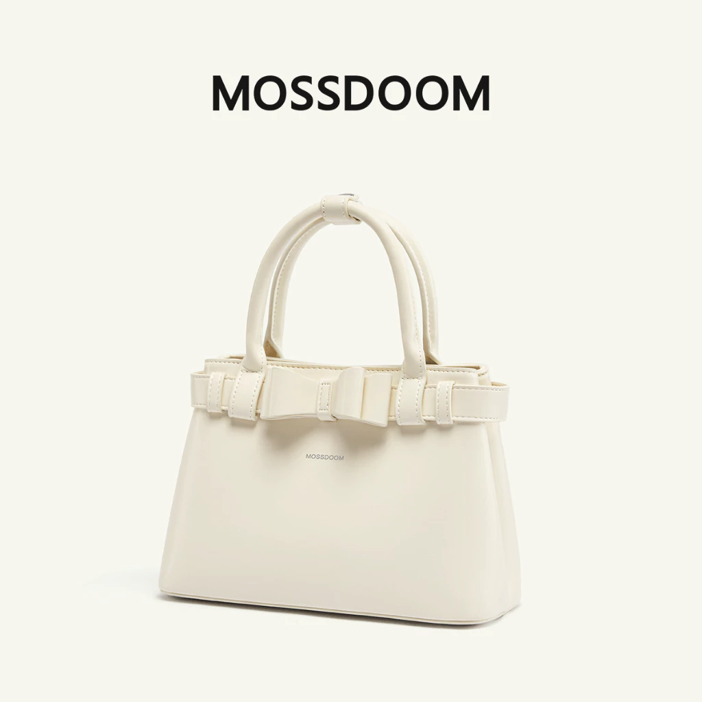 MOSSDOOM Norel Bag Túi Xách Nữ Phối Nơ Thanh Lịch, Túi Đeo Chéo Nữ Thời Trang