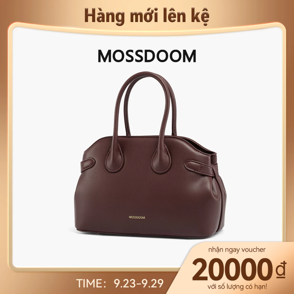 【New Arrivals】MOSSDOOM Amber Bag Túi xách nữ, phong cách Hàn Quốc cổ điển, có dây đeo vai riêng biệt, kiểu túi đeo chéo
