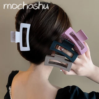 MOCHASHU Kẹp tóc càng cua dáng vuông thời trang sành điệu dành cho phái đẹp