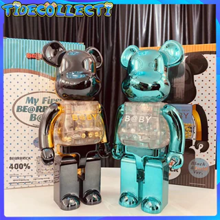 mô hình bearbrick  400% 28CM Gấu Bearbrick Bông Mạ Điện Trang Trí Phòng Khách / Văn Phòng