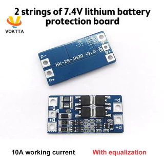 Bảng Mạch Bảo Vệ Pin Lithium VOKTTA 2S 20A 7.4V 8.4V 18650