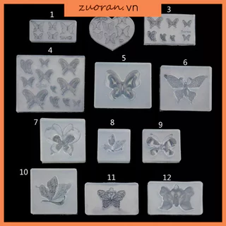 Khuôn silicon hình bướm làm trang sức tiện lợi