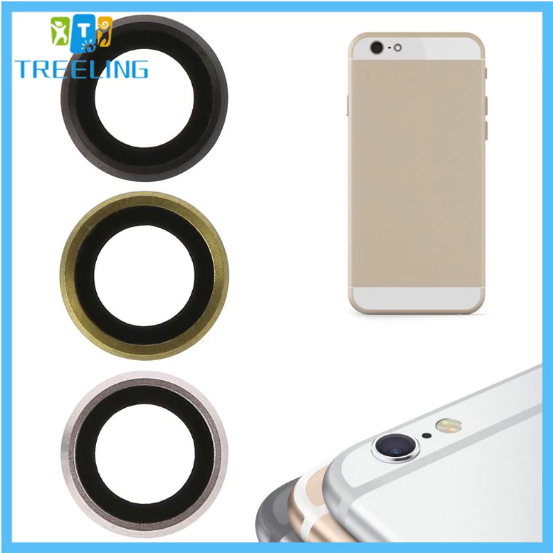 Nắp Đậy Ống Kính Camera Có Khung Kim Loại Cho iPhone 6 Plus 5.5 Inch