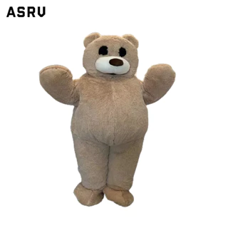 Bộ đồ mascot ASRV hình gấu bơm hơi thoáng khí dùng nhảy múa đường phố/ hoạt động ngoài trời/ khuyến mãi cho nam