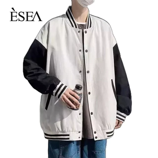 Áo Khoác Bóng Chày ESEA Thời Trang Hàn Quốc Đơn Giản Phổ Biến Có Thể Mặc Cả Nam Và Nữ