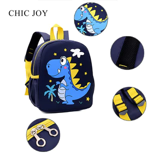 CHIC JOY Balo Hình Khủng Long Hoạt Hình Cỡ Lớn Siêu Nhẹ Cho Trẻ Em