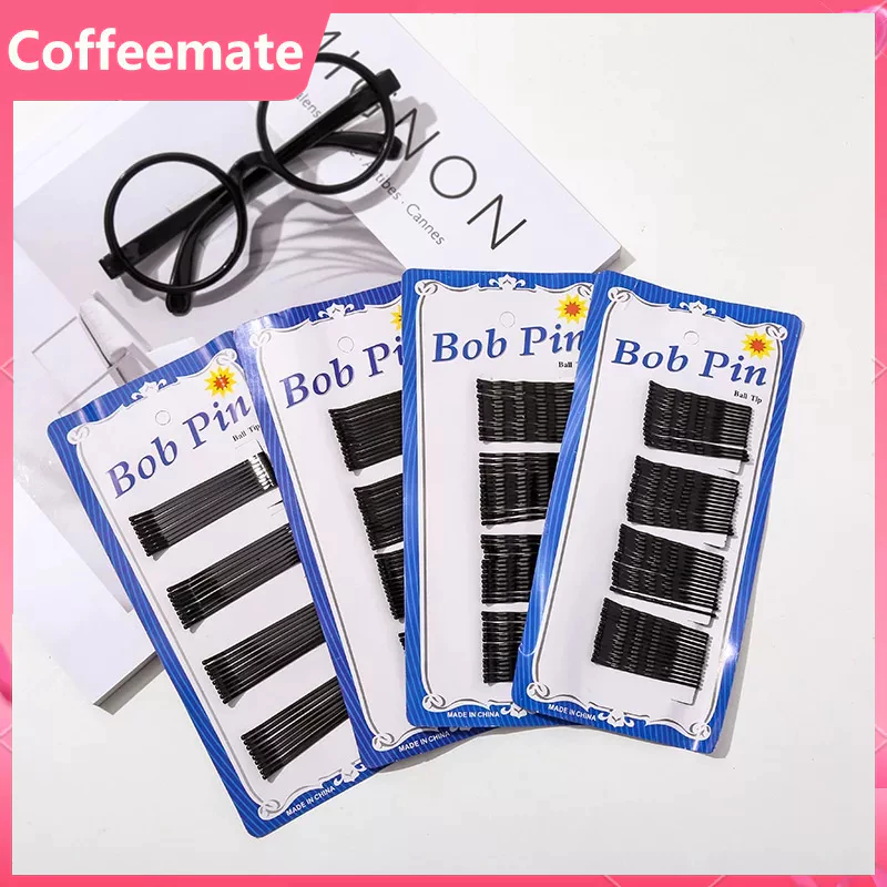 ⚡CM⚡Set 60 kẹp tăm tiện dụng, Bộ kẹp tóc,Set 60 Kẹp Tăm Màu Đen Tiện Lợi Cho Nữ